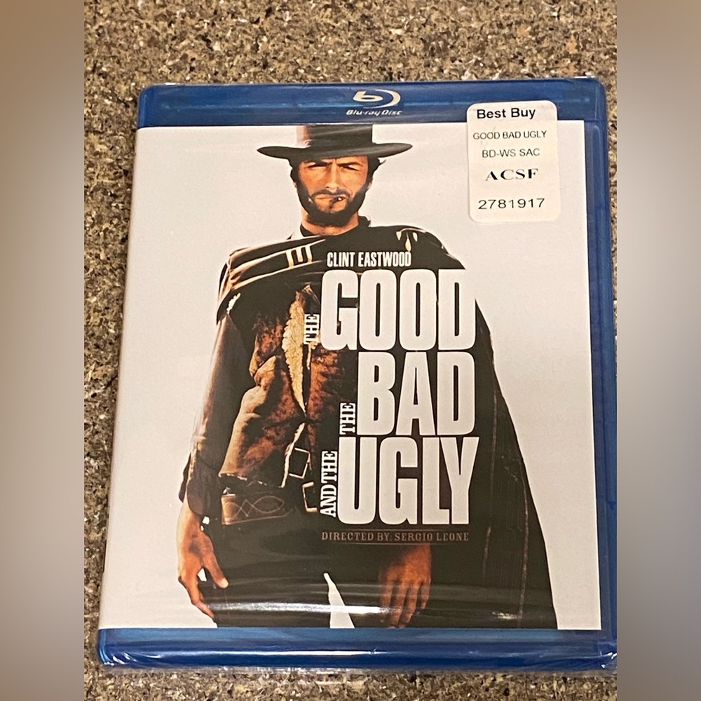 The Good, the Bad and the Ugly Blue Ray NWT